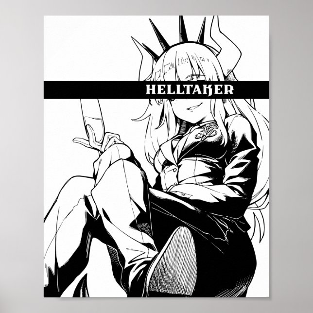 Lucifer Helltaker Poster (Framsidan)