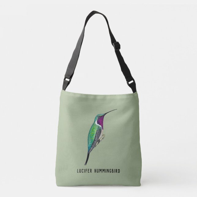 Lucifer  Hummingbird Crossbody Bag Axelväska (Baksida)