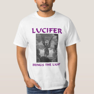 LUCIFER KOMMER MED DET LJUST T SHIRT