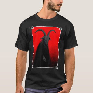 Lucifer Light Bearer Satan Lux Occult Baphomet Goa T Shirt