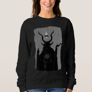 Lucifer Ljusbringare Satanisk Ockult Baphomet Get T Shirt