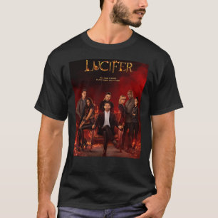 Lucifer Morningstar säsong 6 klassisk T-Shi T Shirt