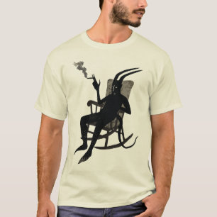Lucifer på semester – Mörk humor djävul T Shirt