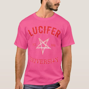 Lucifer pentagram pojke t shirt