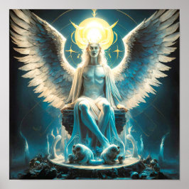 Lucifer representerar hans ljus och funktion poster