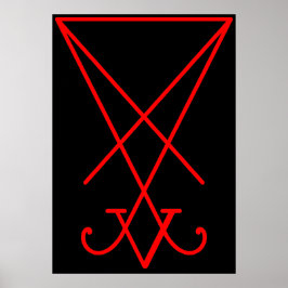 Lucifer Sigil Poster