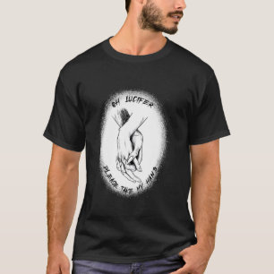 Lucifer Snälla, ta min hand 666 okt Baphomet Sa T Shirt