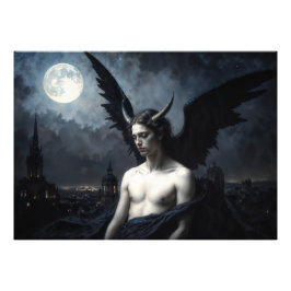 Lucifer Sorg Fototryck