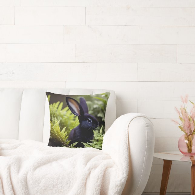 Lucifer the Black Bunny: Mörk Bundle of MisChief Kudde (Soffa)