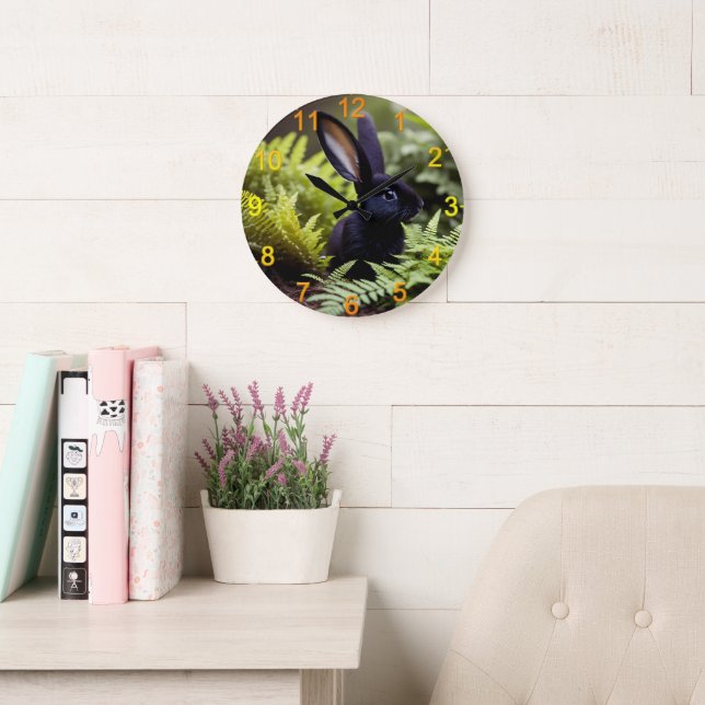 Lucifer the Black Bunny: Mörk Bundle of MisChief Stor Klocka (Läsesal)