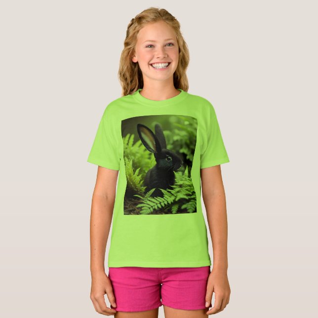 Lucifer the Black Bunny: Mörk Bundle of MisChief T Shirt (Hel framsida)