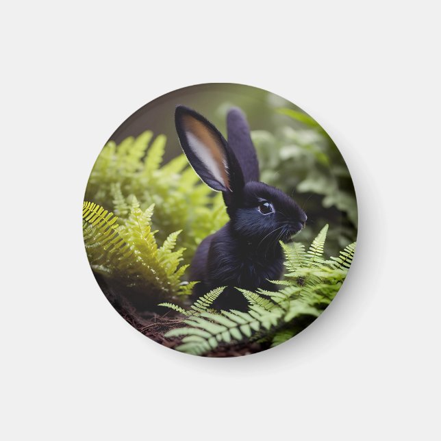 Lucifer The Black Little Bunny, Magnet (Framsidan)