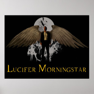 Lucifer vingrade poster
