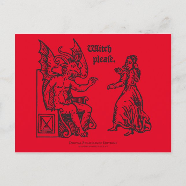 Luciferocious Vykort (Framsida)