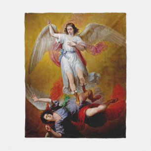 Lucifers fall av Antonio Maria Esquivel Fleecefilt