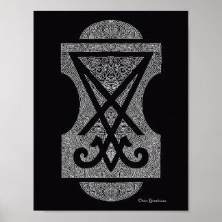Lucifers symbol poster