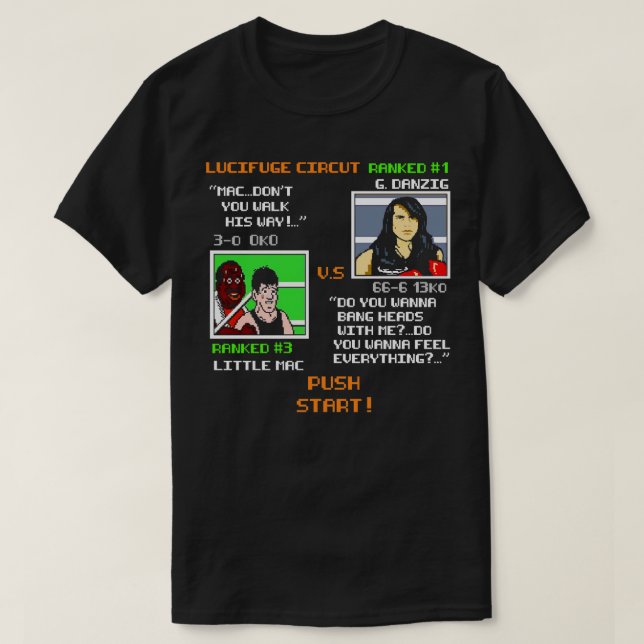 LUCIFUGE CIRCUT T SHIRT (Design framsida)
