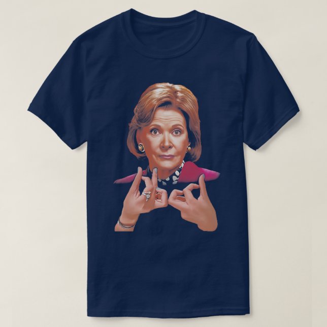 Lucille Bluth BLOOD T Shirt (Design framsida)