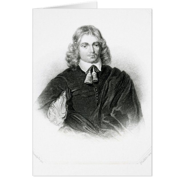Lucius Carey illustration Hälsningskort (Framsidan)