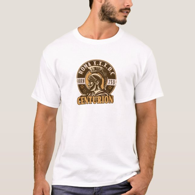 Lucius en berömd romersk Centurion Tee (Framsida)