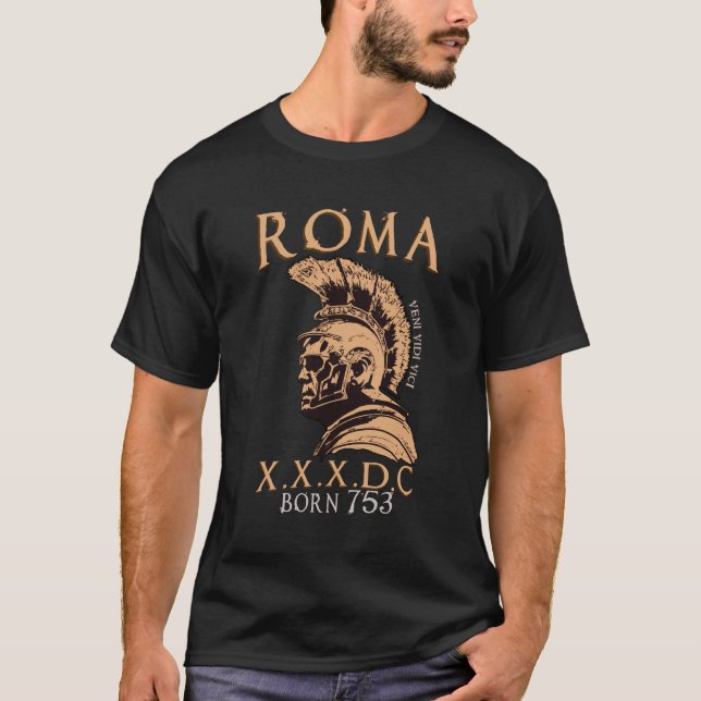 Lucius en berömd romersk Centurion Tee (Framsida)