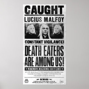 Lucius Malfoy ville Poster