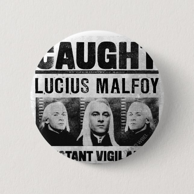 Lucius Malfoy ville Poster Knapp (Framsida)