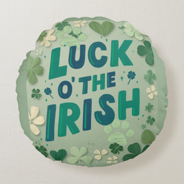 LUCK O THE IRISH  RUND KUDDE (Framsidan)