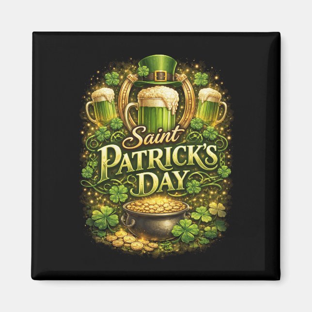 Luck of the Emerald Isle Magnet (Framsidan)