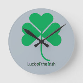 Luck of the Irish Rund Klocka