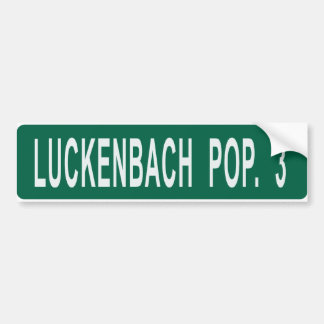 Luckenbach pop 3 bildekal