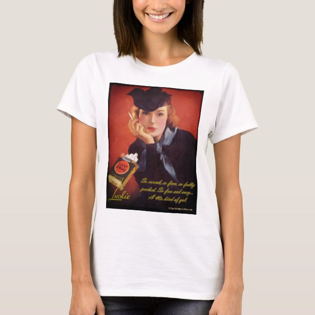 "Luckie ", T Shirt (Framsida)
