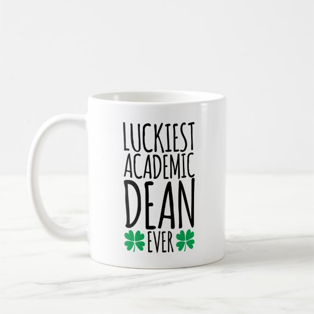 Luckiest Academic Dean nånsin Kaffemugg (Vänster)