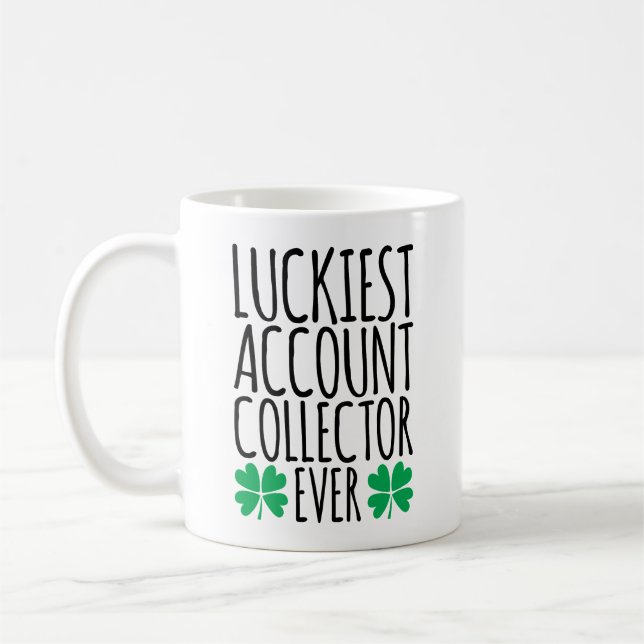 Luckiest Account Collector nånsin Kaffemugg (Vänster)