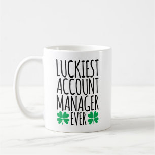 Luckiest Account Manager någonsin Kaffemugg