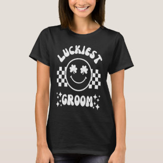 Luckiest Groom gör slut på Bachelorette Ret T Shirt