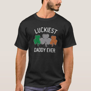 Luckiest Pappa nånsin St. Patrick's Day Irish Play T Shirt