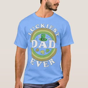 Luckiest Pappa som alltid matchar St Pattys Day Re T Shirt