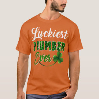 Luckiest Plumber nånsin T Shirt