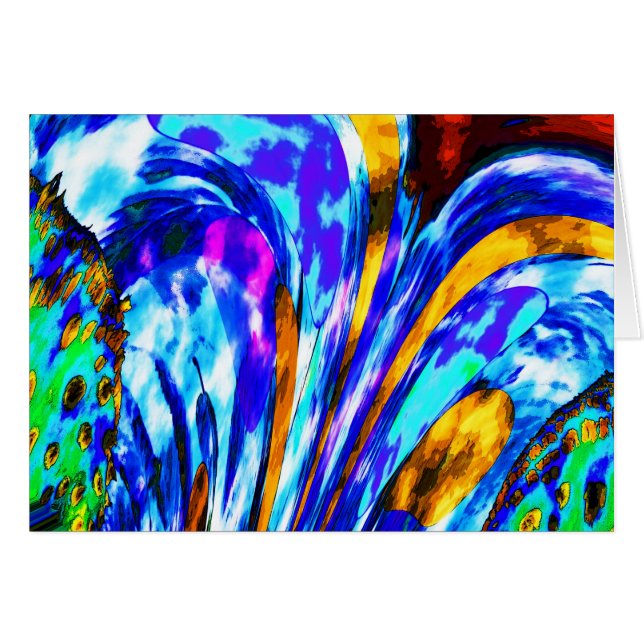 Luckögonblick Hälsningskort (Framsidan Horizontal)