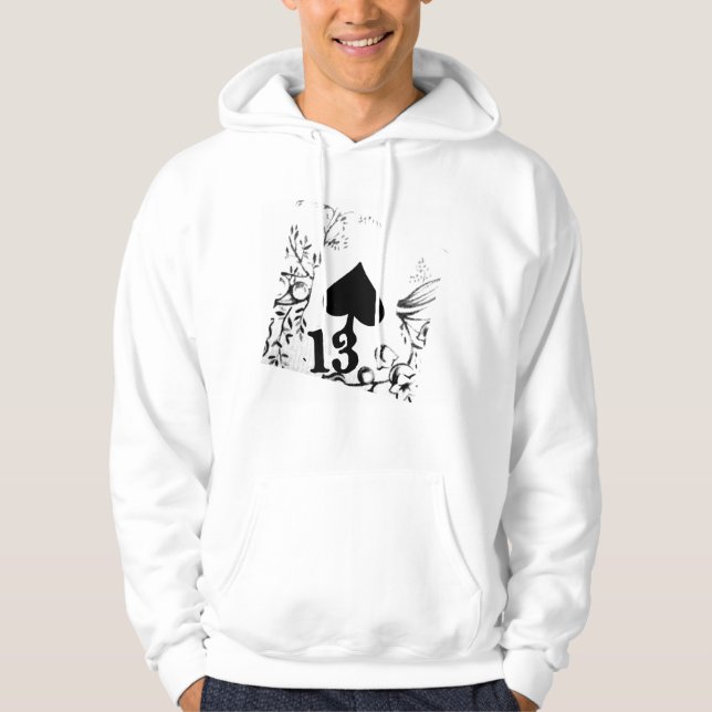 Lucky 13 Klubb Hoodie (Framsida)