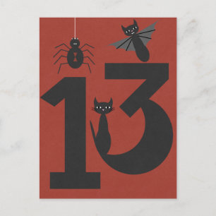 Lucky #13 vykort