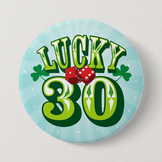 Lucky 30-knapp knapp (Framsida)