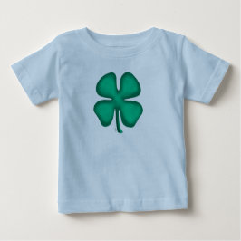 Lucky 4 Löv Irish Klöver blue baby T-shirt