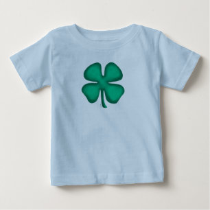 Lucky 4 Löv Irish Klöver blue baby T-shirt