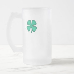 Lucky 4 Löv Irish Klöver frostat mugg
