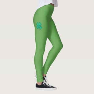 Lucky 4 Löv Irish Klöver Leggings