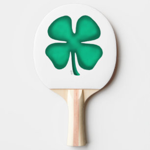 Lucky 4 Löv Irish Klöver ping pong paddle Pingisracket