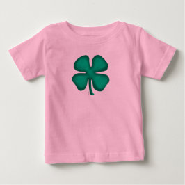 Lucky 4 Löv Irish Klöver rosa baby-skjorta T Shirt