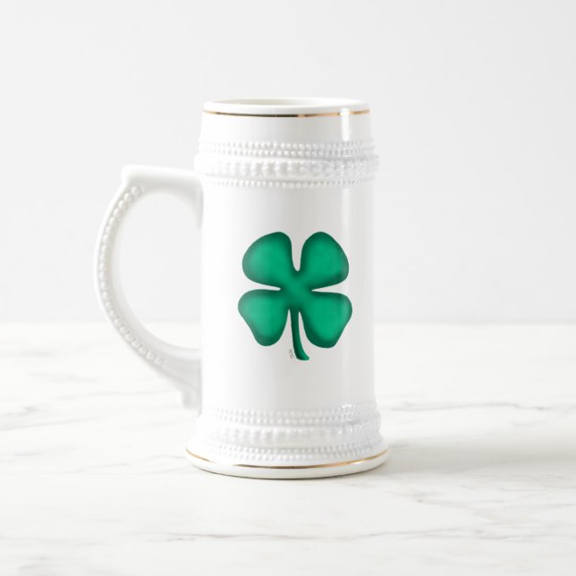 Lucky 4 Löv Irish Klöver stein Sejdel (Vänster)